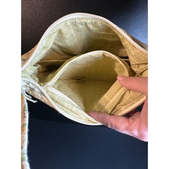 Tanya Lee Quilted Shoulder Bag Palm Tree Pineapple Tropical - Picture 7 of 7